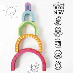 Rainbow Tunnel Toy - Image 3