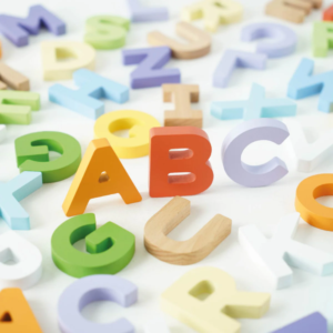 Wooden Alphabet Set & Bag - 60 Letters - Image 5