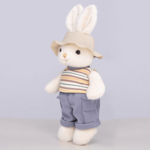 Plush Animal Soft Toy - Zephyr Rabbit - 30cm - Image 3