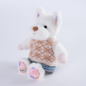 Plush Animal Soft Toy - Richy Dog - 27cm - Image 3