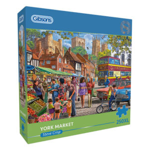 Gibsons - York Market - XL Pieces - 250 Piece Jigsaw Puzzle - Image 1