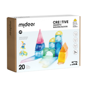 Mideer - Creative Magnetic Building Blocks Set - 20 Pieces - Image 1