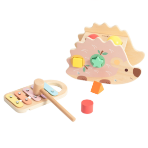 Classic World - Play & Learn - Hedgehog Pounding Bench - Image 1