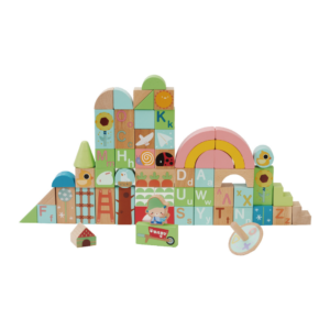Classic World - Play & Learn - Rainbow Garden Set - 60pcs - Image 1