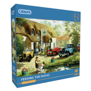 Gibsons - Feeding the Ducks - 500 Piece Jigsaw Puzzle - Image 1