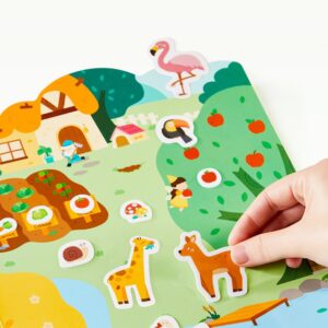 Mideer - Reusable Jelly Sticker Set: The Fairy Tree House - Early Learning Activity - Image 5