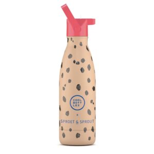 Cool Bottles - Kids Triple-Insulated Water Bottle - SPRT & Chocolate Chips 350ml - Image 1