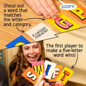 Big Potato Games - Pounce - The Fast and Furious Letter Card Game - 2+ Players - Image 3
