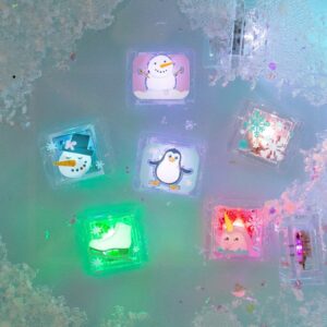 Glo Pals - Water Activated Light-Up Sensory Toys - Winter (6 Pack) - Image 6
