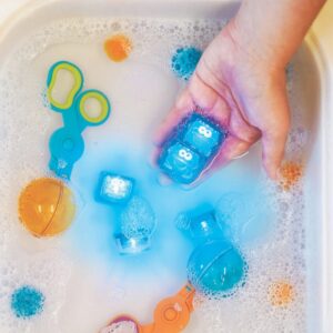 Glo Pals - Water Activated Light-Up Sensory Toys - Cookie Monster Sesame Street (4 Pack) - Image 3