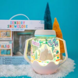 Glo Pals - DIY Sensory Play Jar - Snowglobe - Image 6