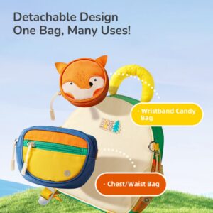 Mideer - Kids Outing Backpack with Safety Features - Orange - Image 4