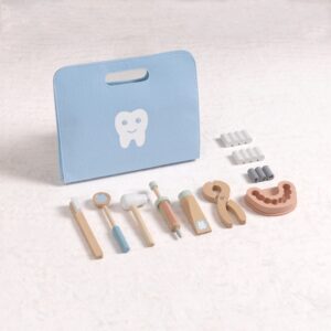 TookyToy - Pretend Play Little Dentist Play Set with Carry Case - Image 4