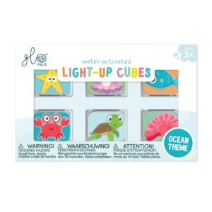 Glo Pals - Water Activated Light-Up Sensory Toys - Ocean (6 Pack) - Image 1