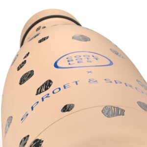 Cool Bottles - Kids Triple-Insulated Water Bottle - SPRT & Chocolate Chips 350ml - Image 5