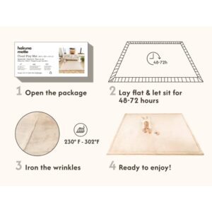 Hakuna Matte - CloudSoft Play Mat Carpet - Grey 200 x 150 x 2.5 cm - Image 6