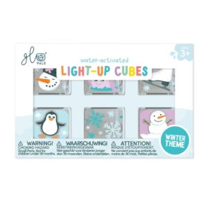 Glo Pals - Water Activated Light-Up Sensory Toys - Winter (6 Pack) - Image 1