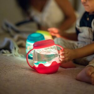 Glo Pals - Water Activated Sensory Mini Play Jar - Pink - Image 4