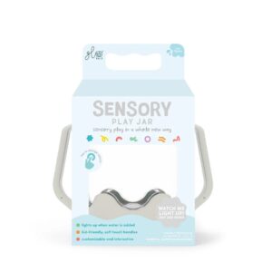 Glo Pals - Water Activated Sensory Play Jar - Cozy Cloud - Image 1