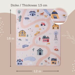 Hakuna Matte - CloudSoft Play Mat Carpet - Farm - 160 x 120 x 1.5 cm - Image 6
