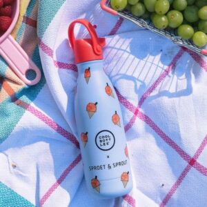 Cool Bottles - Kids Triple-Insulated Water Bottle - SPRT & Blue Scoop 350ml - Image 7