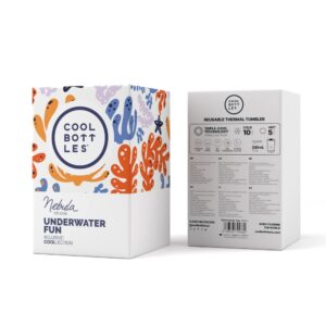 Cool Bottles - Triple-Insulated Travel Tumbler - Underwater Fun 330ml - Image 4