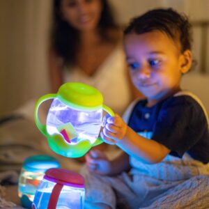 Glo Pals - Water Activated Sensory Mini Play Jar - Green - Image 4