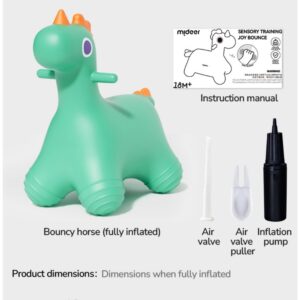 Mideer - Sensory Bounce Jumper Unicorn - Indoor & Outdoor for Ages 18 Months+ - Image 6