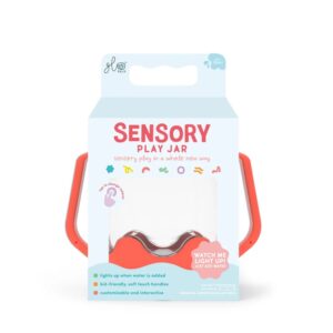 Glo Pals - Water Activated Sensory Play Jar - Ladybug - Image 1