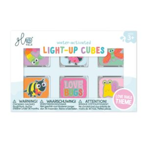 Glo Pals - Water Activated Light-Up Sensory Toys - Love Bugs (6 Pack) - Image 1