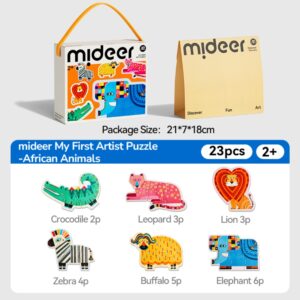 Mideer - My First Jigsaw Puzzle for Kids - African Animals - Image 6