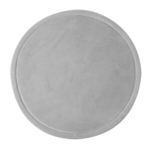 Hakuna Matte - CloudSoft Play Mat Carpet - Grey ?120 x 2.5 cm (round) - Image 1