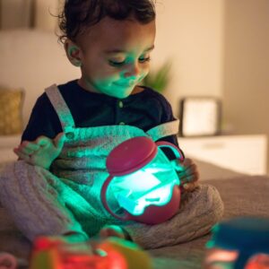 Glo Pals - Water Activated Sensory Mini Play Jar - Pink - Image 3