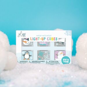 Glo Pals - Water Activated Light-Up Sensory Toys - Winter (6 Pack) - Image 3